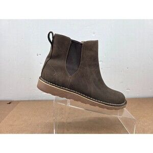 L.L. Bean Stonington Chelsea Boots Womens 10 Brown Leather Pull On 508882